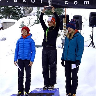 Lucka na Ouray Ice Festivalu